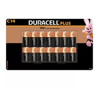 Duracell Plus Power C Batteries - 14 Pack
