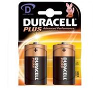 Duracell Plus Power MN1300 D Batteries (2 Pack)