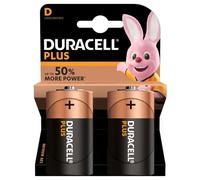 Duracell Plus Power D Battery 20 Pack