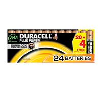 Duracell Plus Power DUR019058 AAA Batteries Pack of 24