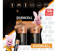 DURACELL Plus Power Simply AA AAA C D 9V Alkaline Batteries DURALOCK Long Expiry