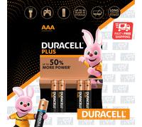 DURACELL Plus Power Simply AA AAA C D 9V Alkaline Batteries DURALOCK Long Expiry