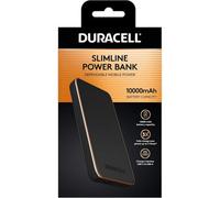 Duracell 10000mAh Power Bank - Fast Charging Portable Charger with USB-C & USB-A, Slim External Battery Pack for iPhone, Samsung Galaxy, Android Phones, Tablets & Devices