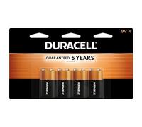 Duracell Power Plus Duralock Alkaline Batteries, 9V, 4 Pack