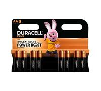 Duracell Batteries Plus Power Boost AA LR6 Alkaline Pack of 8