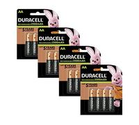 Duracell Pre Charged Rechargeable 2500mAh AA Batteries - Pack of 16
