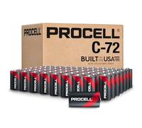Duracell Procell C Alkaline Battery PC1400-72 per case.