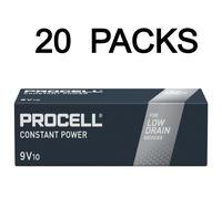 Duracell Procell Constant 9V Alkaline 6LR61 Smoke Alarm MN1604 PP3 Batteries LOT