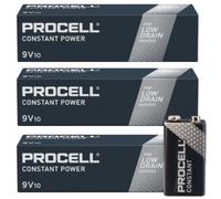 Duracell Procell Constant 9V Alkaline 6LR61 Smoke Alarm MN1604 PP3 Batteries LOT
