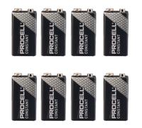 Duracell Procell Constant 9V PP3 Alkaline 6LR61 Smoke Alarm MN1604 Batteries LOT