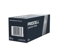 Duracell Procell Constant Power D10 1.5V Alkaline Batteries LR20 Exp. 03/2032