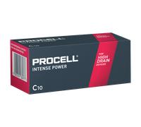 Duracell S30269 C Cell Procell Intense Alkaline Batteries Pack 10 Durproinc