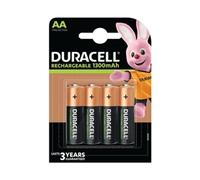 Duracell 4 LR06 1300mAh Rechargeable battery Nickel-Metal Hydride (NiMH)