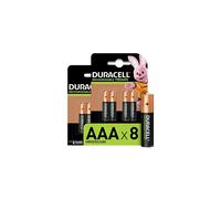 Duracell Rechargeable AAA 750 mAh Batteries, Pack of 8 (Amazon Exclusive)