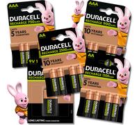 Duracell 4 LR06 1300mAh Rechargeable battery Nickel-Metal Hydride (NiMH)