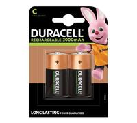Duracell Duacell Battey Rechageable Accu NiMH 3000mAh Size C Ref 81364720 [Pack