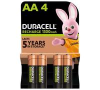 Duracell Rechargeable Batteries NiMH 170mAh-3000mAh AA AAA C D 9V Ready To Use