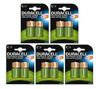 Duracell Rechargeable C Size Batteries--Pack of 10