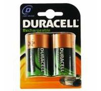 Duracell Rechargeable D Size 2 Pack Rechargeable battery Nickel-Metal