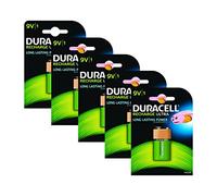 Duracell Rechargeable ultra 9V Battery - Pack of 5