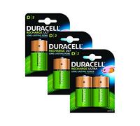 Duracell Rechargeable Ultra D Size Batteries - Pack of 6