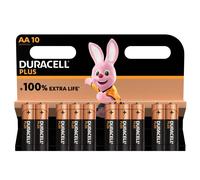 Duracell S19034 Aa Cell Plus Power +100% Batteries (Pack 10)