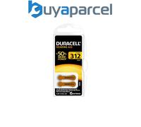 DURACELL Hearing Aids Batteries Size 312 (6 Pack) 1.45V, PR41