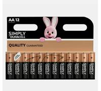 Duracell Simply AA AAA Alkaline Batteries | Genuine Original Long Lasting Power