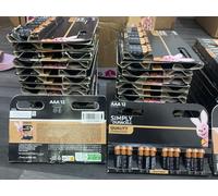 Duracell Simply AA AAA Alkaline Batteries Long Lasting Power Pack Bulk UK Stock