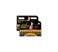 Duracell Simply Aa Batteries, 24 Pack Aa