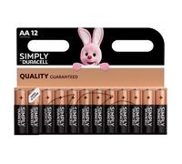 Duracell Simply AA Batteries (Pack of 12) Quality Guaranteed Long Life Battery