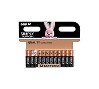 Duracell Simply AAA Batteries (Pack of 12)