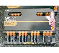 Duracell Simply Alkaline Batteries AA AAA Long Lasting LR6 LR03 UK