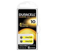 Duracell Size 10 Hearing Aid Batteries - 6-Pack