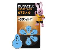 Duracell size 675 Hearing Aids batteries (pack of