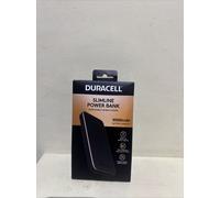 Duracell 10000mAh Power Bank - Fast Charging Portable Charger with USB-C & USB-A, Slim External Battery Pack for iPhone, Samsung Galaxy, Android Phones, Tablets & Devices