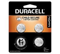 Duracell Specialty 2032 Lithium Coin Battery 3V, Pack Of 4, With Baby Secure Technology And Suitable For Key fobs, Scales, Wearables And Medical Devi