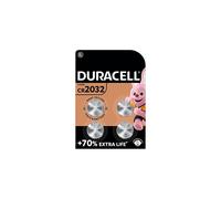 Duracell Specialty 2032 Lithium Coin Battery 3V, pack of 4, with Baby Secure Technology and suitable for keyfobs, scales, wearables and medical