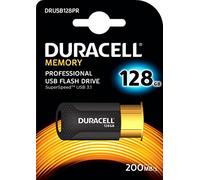 Duracell Superspeed Professional 128 GB Capless USB 3.1 Flash Drive - Copper/Black