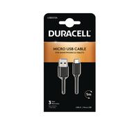 Duracell Sync/Charge Cable 1 Metre Black
