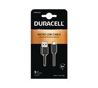 Duracell Sync/Charge Cable 2 Metre Black