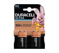 Duracell Ultra Power Type 9V Alkaline Batteries, pack of 2