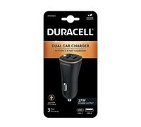 Duracell USB-A + USB-C In-Car Charger
