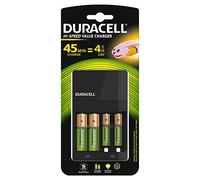 Duracell Value Charger AA Charger CEF14 EV with 2 x AA & 2 x AAA Rechargeable Batteries