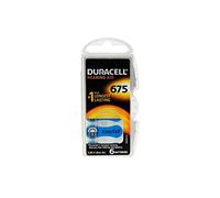 Duracell Zinc air hearing aid button cells, 675 / A675 / PR44, 1.4V - 6 pieces