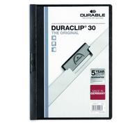 Duraclip Durable 30 Report File 3mm A4 Black (Pack 25) 220001