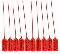 Duradeals High-Strength Numbered Pull-Tight Plastic Security Seal, with Strong Round Strap, Metal Locking and 50 cm Long for securing Bags, roll Cages, trolleys, Drums, cabinets and containers. (500)