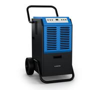 DuraDry 50L dehumidifier | 50L/day | 50-80 m₂ | stainless | mobile | 450 m³/h