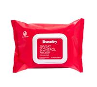 Duradry Antiperspirant Wipes - Maximum Strength, Antiperspirant for Hands & Feet, Deodorizing Sweat Wipes, Talc-Free, Blocks Sweat & Odor, Dermatologist Recommended - Unscented, 1-Pack
