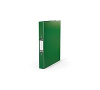 Durafile Ring Binder A4 File, Dark Green, Single File Folder Organiser, Heavy Duty Board Construction Folders for Paperwork Ring Binder, Ideal Folder for School, Home & the Office